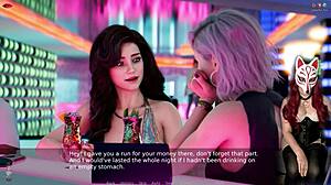 Ms. Denvers dances suggestively at the nightclub