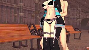 Fiery Servicing by Smokin’ Cosplayer Unleashes Hot Stream as She Takes Control in Wild 3D Cartoon POV! 🔥