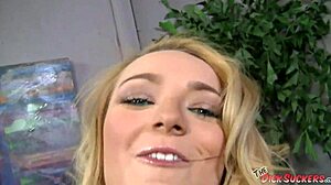 petite carmen callaway sucks cock deepthroat shaved pussy