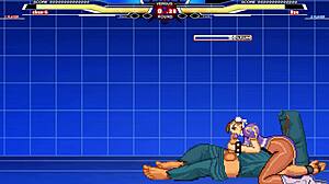 Chunli Battles Long in Wild Hentai Anime Cumshot Scene