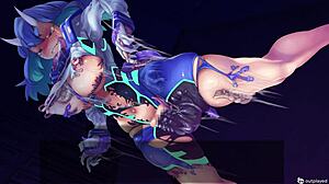 Lust Corruption Unleashed in Exorcist Gallery 3D Cartoon Pt1