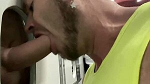 Gay Glory Hole Blowjob Compilation With Intense Spanish Action