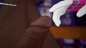 Spidey Sex with Gwen Stacy and Miles in 3D Anime. Doggy by Open Window!