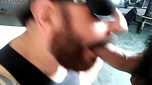 Harvesting Male Nectar in Ebony Gay Oral Session