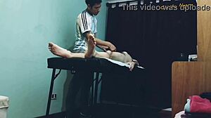 Gay Massage Leading to Blowjob and Happy Ending