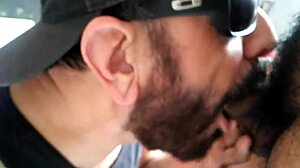 Harvesting Male Nectar in Ebony Gay Oral Session