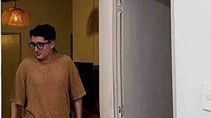 Curvy Latina Fucks Candidate in Interview for Job