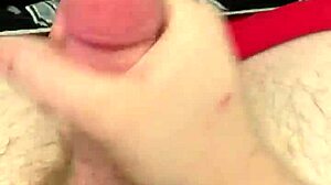 Quick Solo Jack Off And Cumshot Before Bed