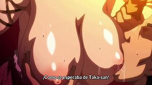 cuando te crees mucho pero eres fresa 😅 in anime hentai style.