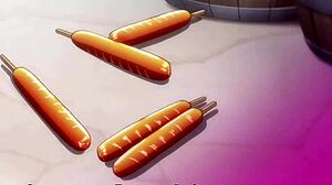 cuando te crees mucho pero eres fresa 😅 in anime hentai style.