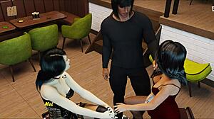 Nickola retrieves the past with a massive cock in her shaved pussy. S3 action heats up fast.