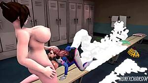 futalockers sound brings overwatch futanari to life with big tits and cum