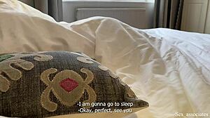 Unexpected Fuck After Sharing Bed With Hot Coworker