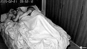 Hey, caught some curious pals banging bare under blankets with a hidden cam!