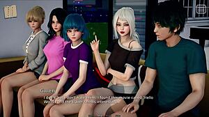 In this game, the mature bully becomes my lover in chapter 38