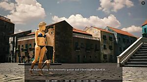 Hot 3D cartoon sex with step-cousin after boxing, so wild! 🔥