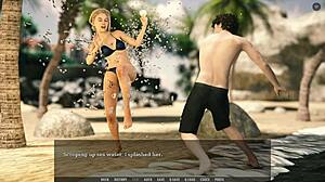 Hot 3D cartoon sex with step-cousin after boxing, so wild! 🔥