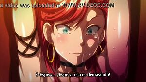 cuando te crees mucho pero eres fresa 😅 in anime hentai style.