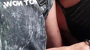 my buddy jerks me off while i suck him on a crowded train!