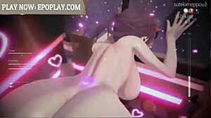 Hey, how wild is this big ass animation in hentai style?