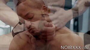 dillon diaz drains thick cock solo while smoking hot