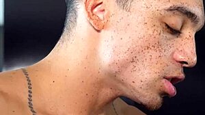 Adrian Hart Gets His Throat and Ass Massaged by BBC.