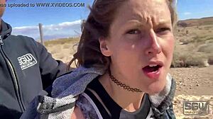 amateur couple enjoys sex in windy las vegas