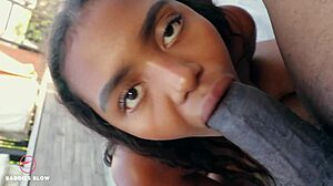 can you handle this big black cock face fucking you, celeste?