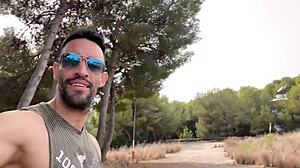 Big Cock Stud Jerking Off Publicly