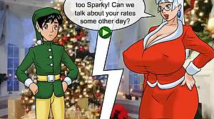 Meet and Fuck Xmas Pay Rise with Big Tits and Monster Cock Action.