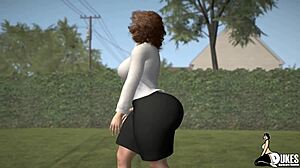 Freaky BBC Meets Their Next Sexual Conquest in Anime