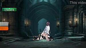 Hentai game features bizarre otherworld pantyhose uncle adventure