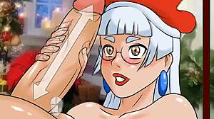 Meet and Fuck Xmas Pay Rise with Big Tits and Monster Cock Action.