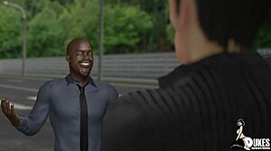 Freaky BBC Meets Their Next Sexual Conquest in Anime