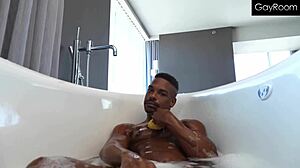 Adrian Hart Gets His Throat and Ass Massaged by BBC.