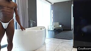 Adrian Hart Gets His Throat and Ass Massaged by BBC.