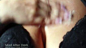 Asmr ~ sensual tits massage with oil & lotion for redhead