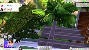 The Sims 4 Transando Com A Vizinha Na Cama!