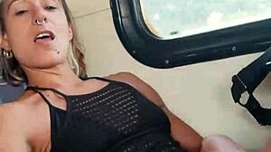 my buddy jerks me off while i suck him on a crowded train!