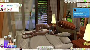 The Sims 4 Transando Com A Vizinha Na Cama!