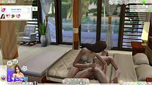 The Sims 4 Transando Com A Vizinha Na Cama!
