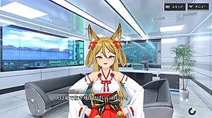 シャングリラドライブ　セツｓｓｒ『セツ先生の妖術講座（正常位２）』【心の声ver】 with hentai game action