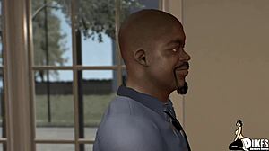 Freaky BBC Meets Their Next Sexual Conquest in Anime