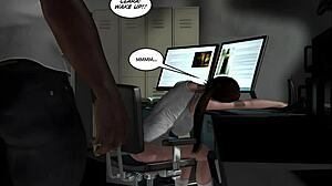 clara ravens chapter 2, wanna know what happens in this hot comic?