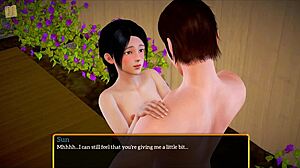 exploring my new family in an animated game series