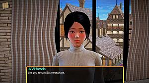 exploring my new family in an animated game series