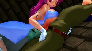 This animated tale unfolds with Girl B Hero in wild Eirfeel 2 scenes