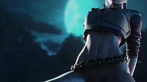 siri perfect fuck scene in the witcher 3d animated with horny action