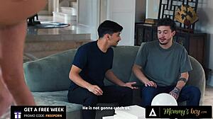 mommys boy! stacked milf pristine edge banged by voyeur stepson 😳