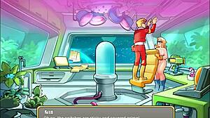 Hot Sophie in Space Rescue Code Pink Gets Pounded by Monster Cock